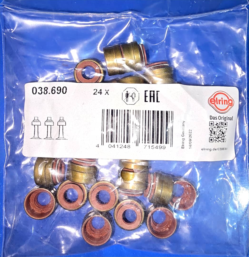 لاستیک ساقه سوپاپ FH13 آلمانی 038690 الرینگ